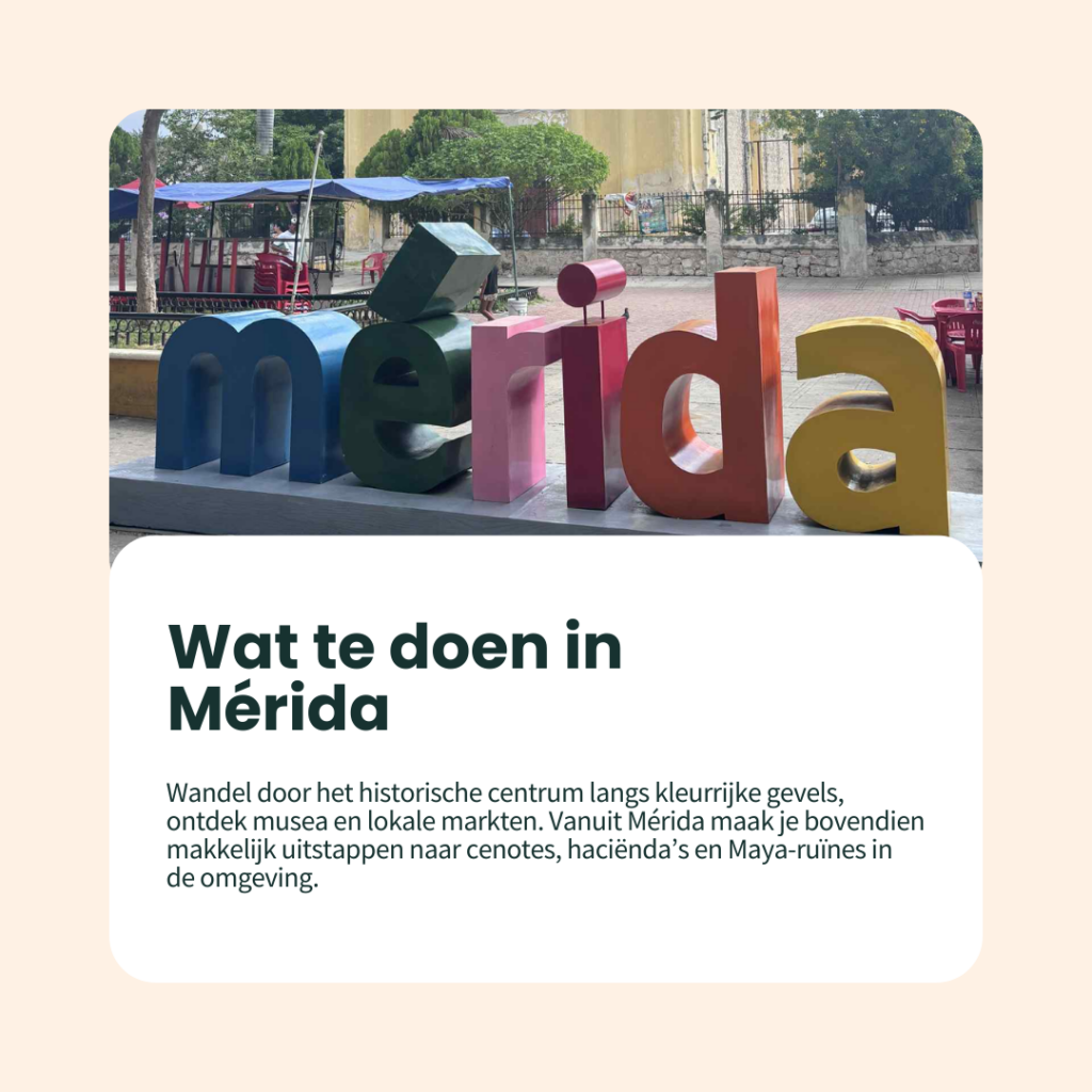 wat te doen in merida