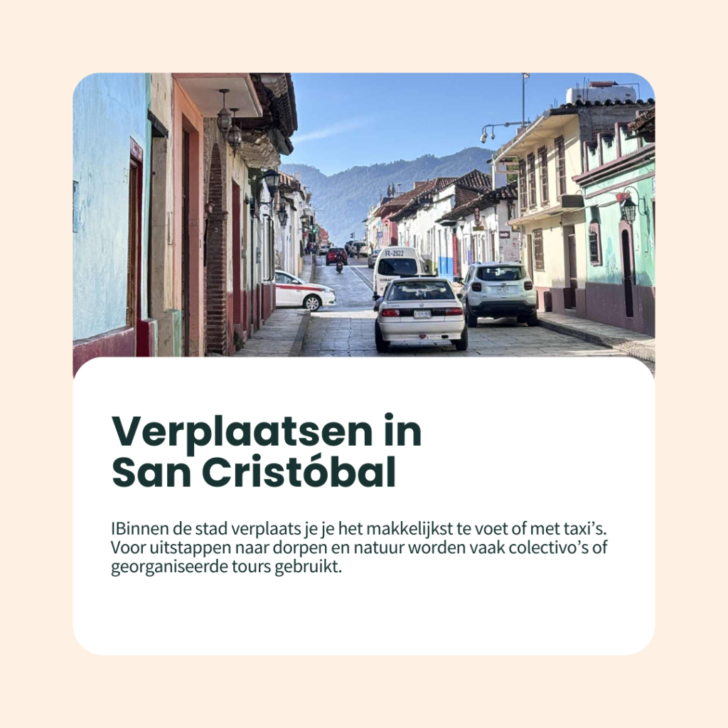 verplaatsen in san cristobal de las casas